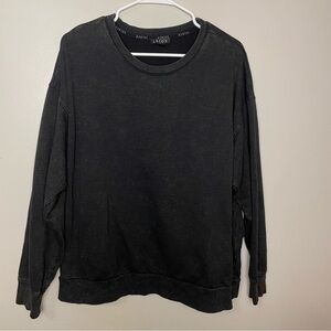 Zelos Black Crewneck Sweatshirt Size XL